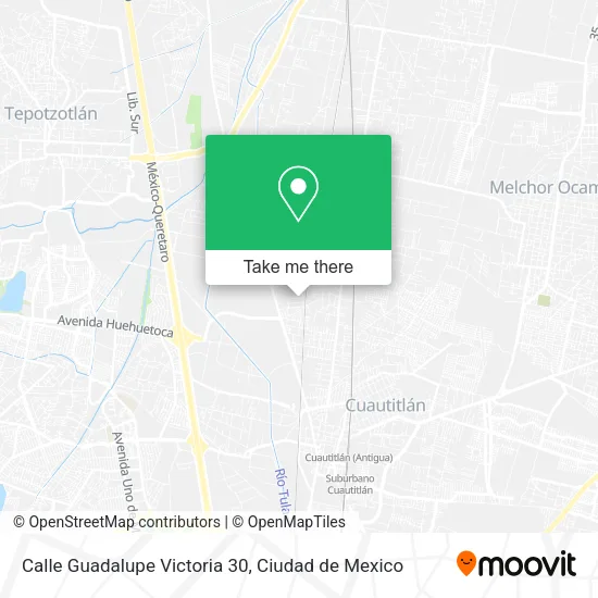Calle Guadalupe Victoria 30 map