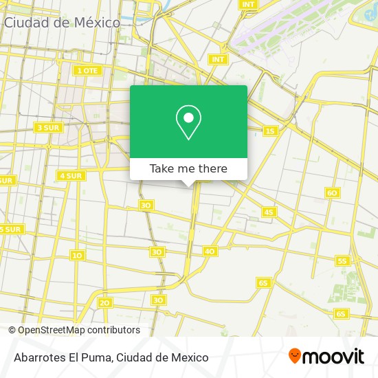 Abarrotes El Puma map