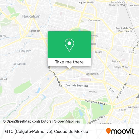 Mapa de GTC (Colgate-Palmolive)