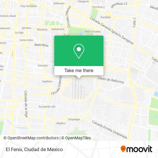 El Fenix map