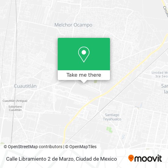 Calle Libramiento 2 de Marzo map