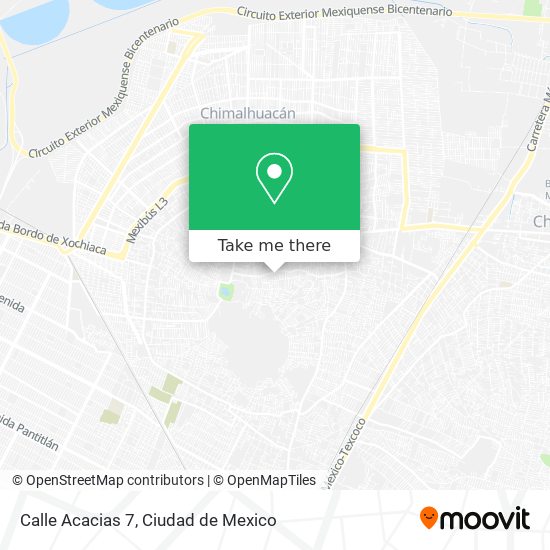 Calle Acacias 7 map