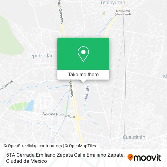 5TA Cerrada Emiliano Zapata Calle Emiliano Zapata map