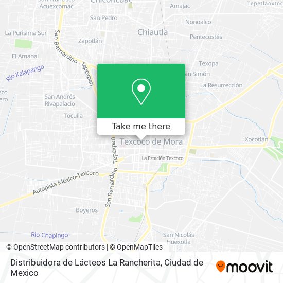 Distribuidora de Lácteos La Rancherita map