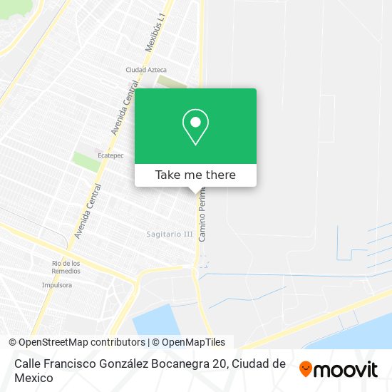 Calle Francisco González Bocanegra 20 map