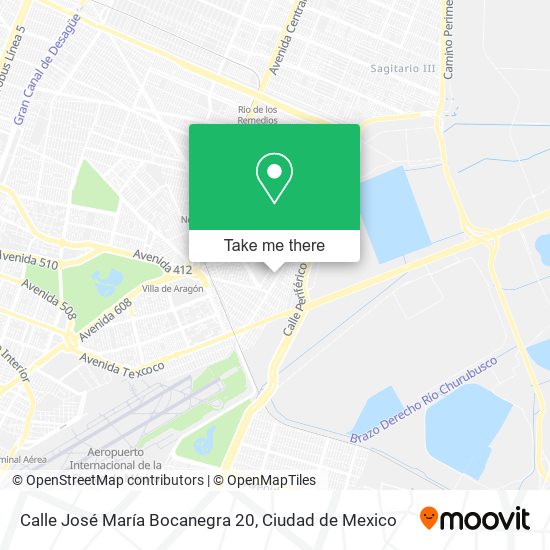 Calle José María Bocanegra 20 map