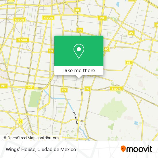 Mapa de Wings' House