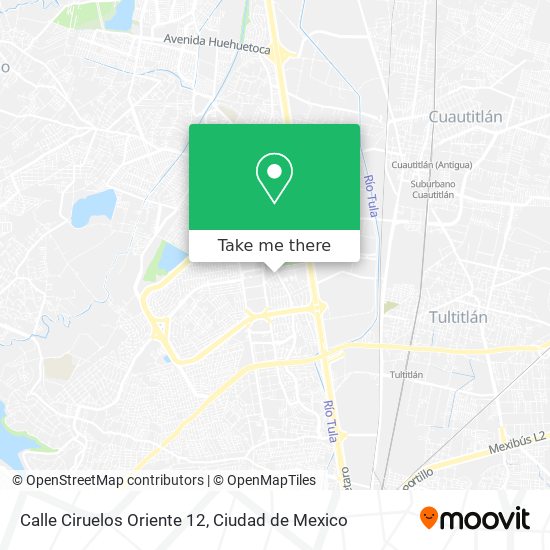 Calle Ciruelos Oriente 12 map