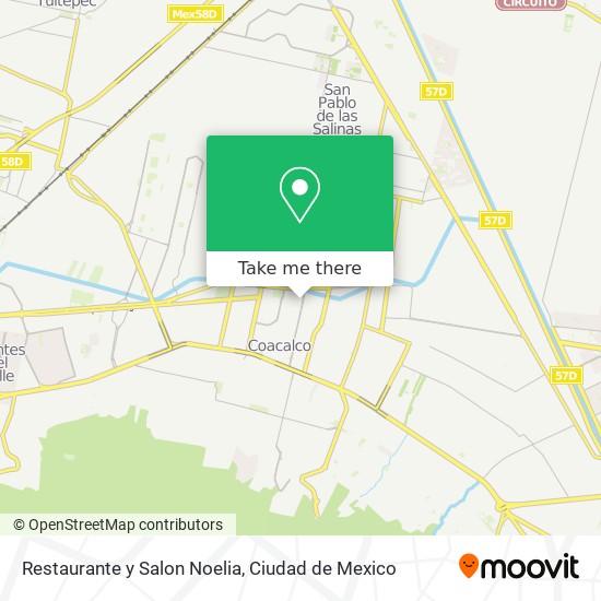 Restaurante y Salon Noelia map