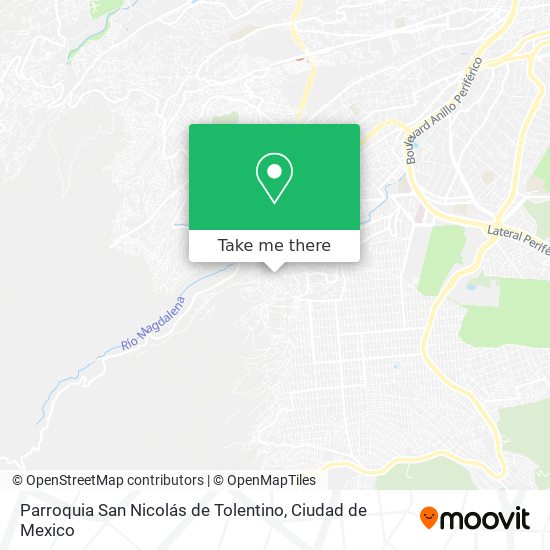 Parroquia San Nicolás de Tolentino map