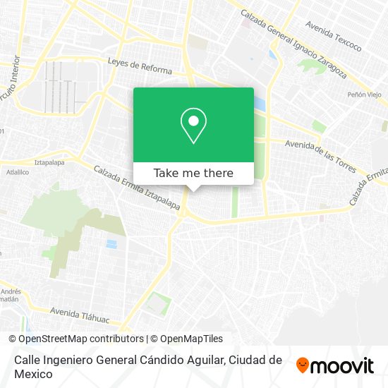 Calle Ingeniero General Cándido Aguilar map