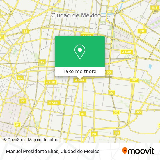 Manuel Presidente Elías map