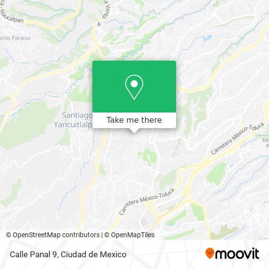 Calle Panal 9 map