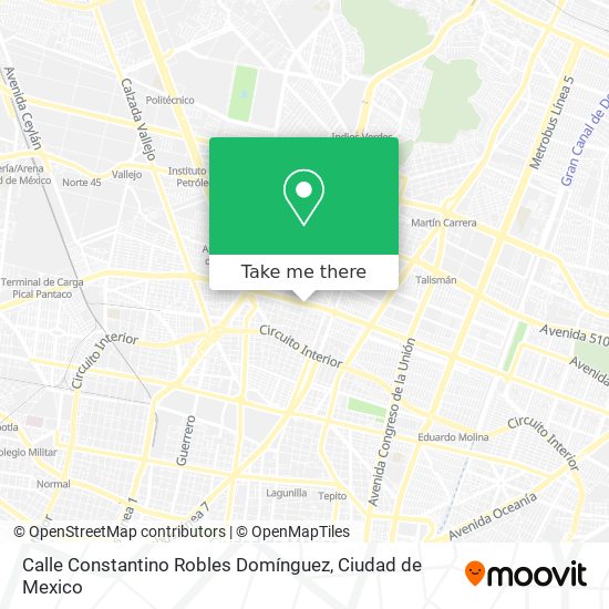 Calle Constantino Robles Domínguez map