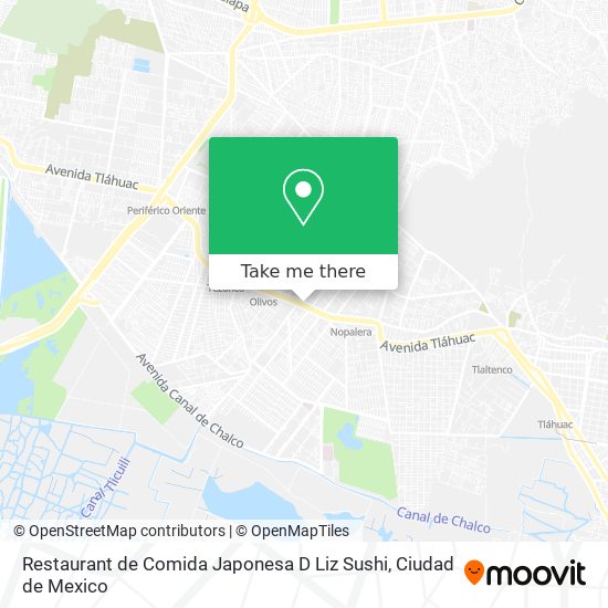 Restaurant de Comida Japonesa D Liz Sushi map