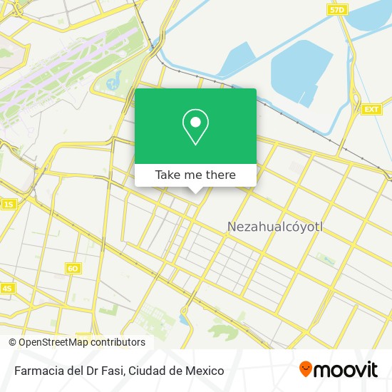 Farmacia del Dr Fasi map