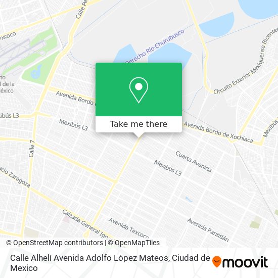 Calle Alhelí Avenida Adolfo López Mateos map