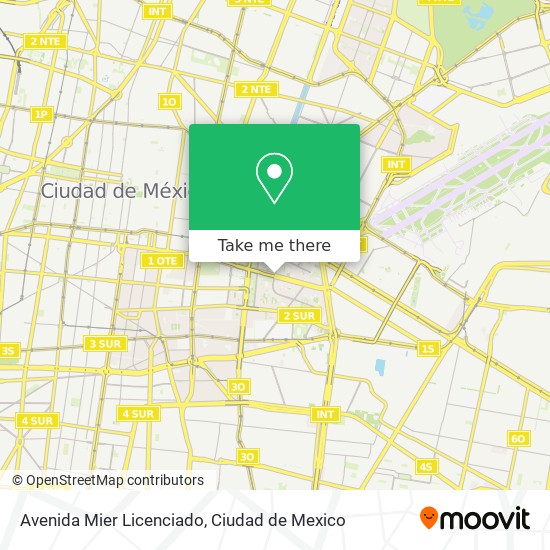 Avenida Mier Licenciado map