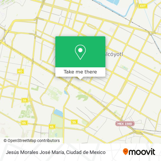 Jesús Morales José María map