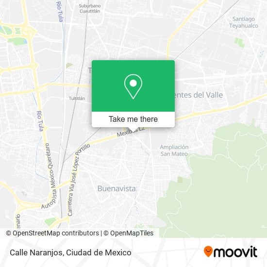 Calle Naranjos map