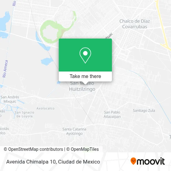 Avenida Chimalpa 10 map