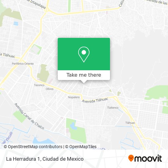 Mapa de La Herradura 1