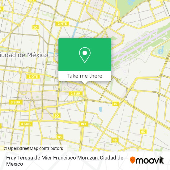 Fray Teresa de Mier Francisco Morazán map