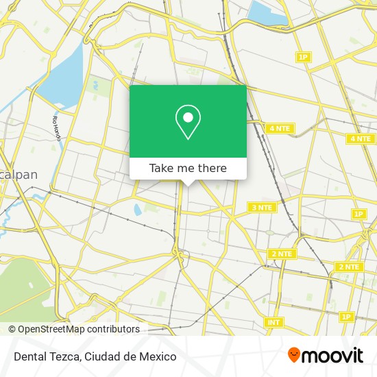 Mapa de Dental Tezca