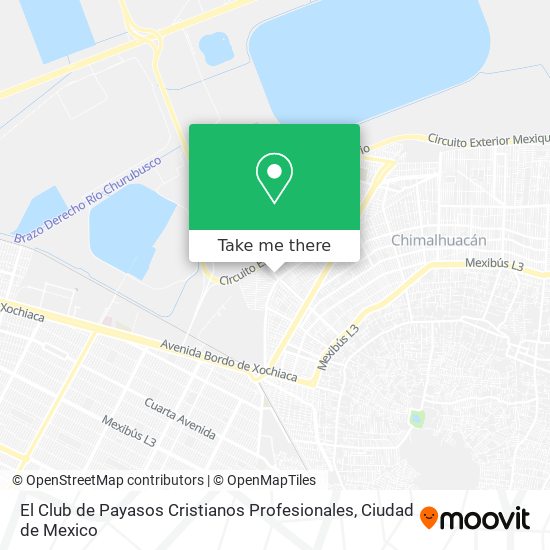 El Club de Payasos Cristianos Profesionales map