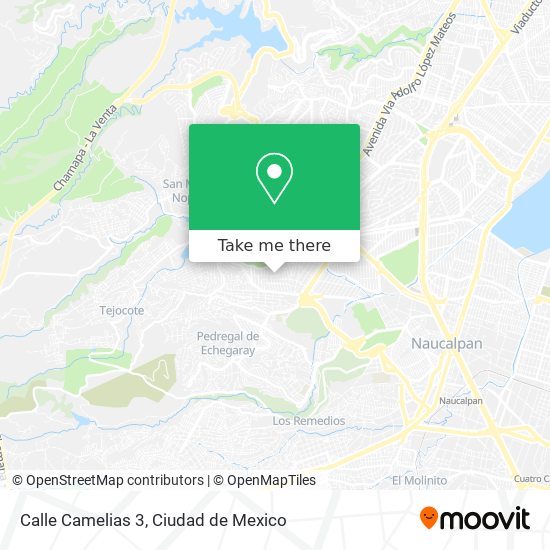 Mapa de Calle Camelias 3
