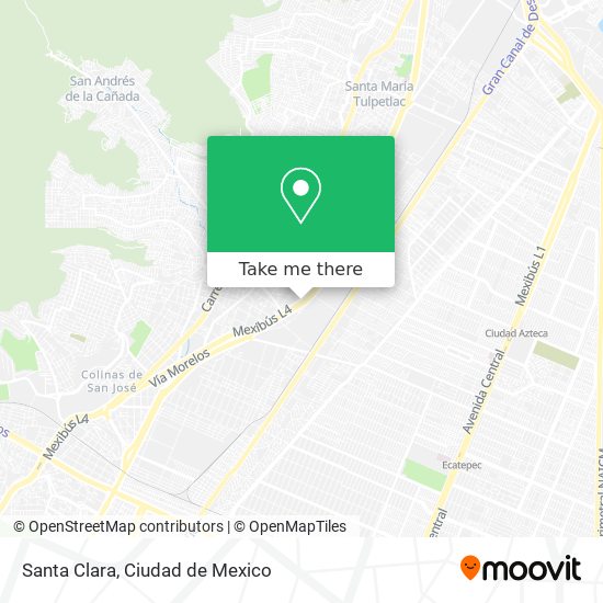 Mapa de Santa Clara