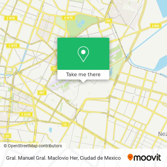 Mapa de Gral. Manuel Gral. Maclovio Her
