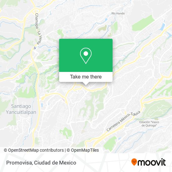 Mapa de Promovisa