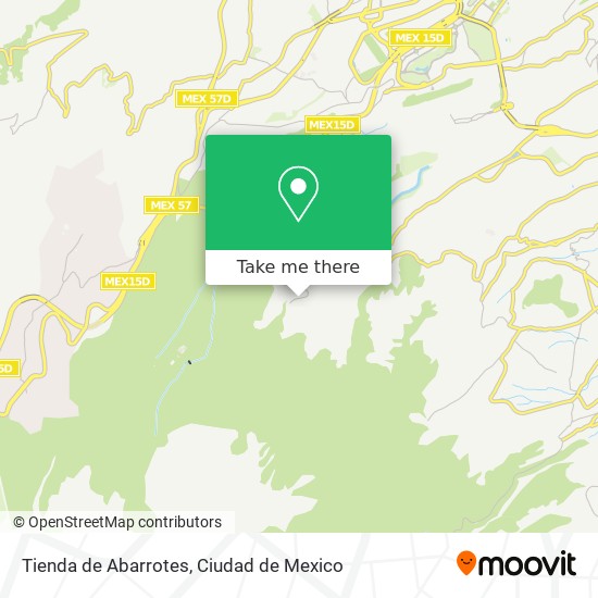 Mapa de Tienda de Abarrotes