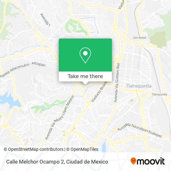 Mapa de Calle Melchor Ocampo 2