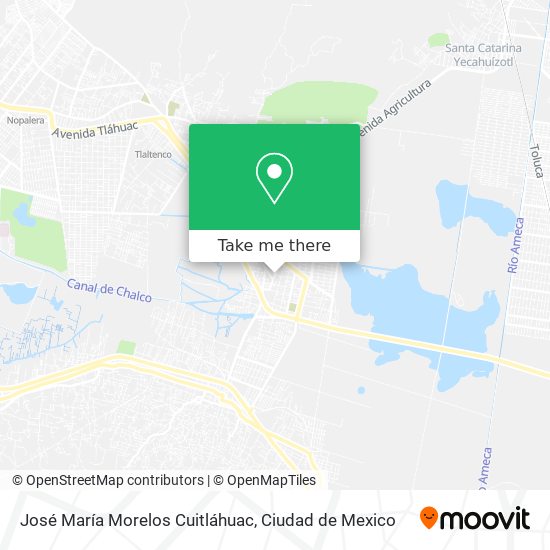 José María Morelos Cuitláhuac map