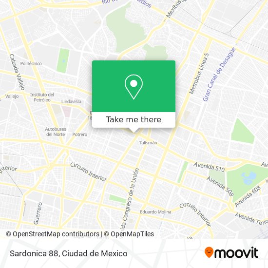 Mapa de Sardonica 88