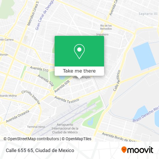 Mapa de Calle 655 65