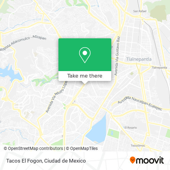 Tacos El Fogon map