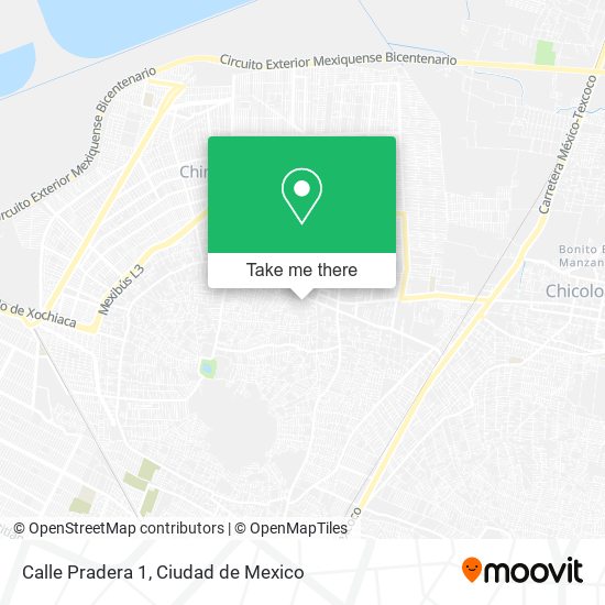 Calle Pradera 1 map
