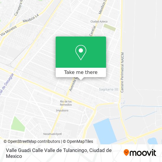 Valle Guadi Calle Valle de Tulancingo map
