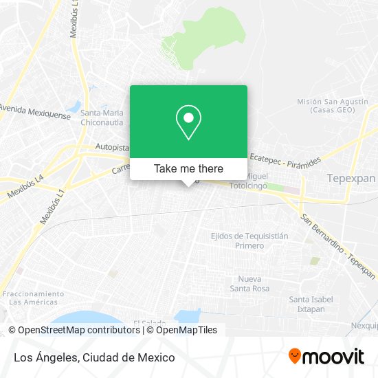 Los Ángeles map