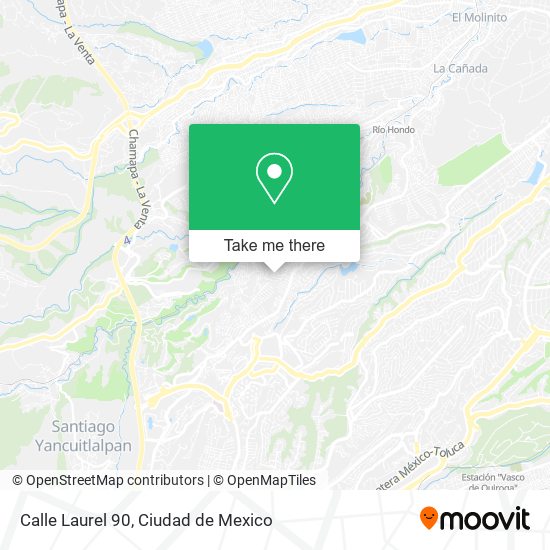 Mapa de Calle Laurel 90