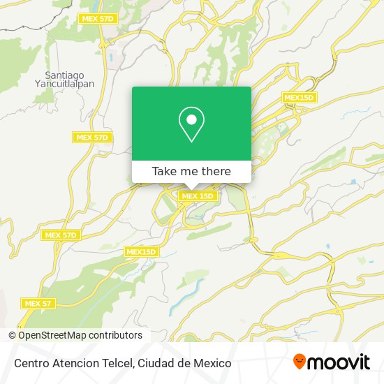 Centro Atencion Telcel map