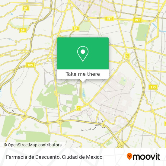 Farmacia de Descuento map