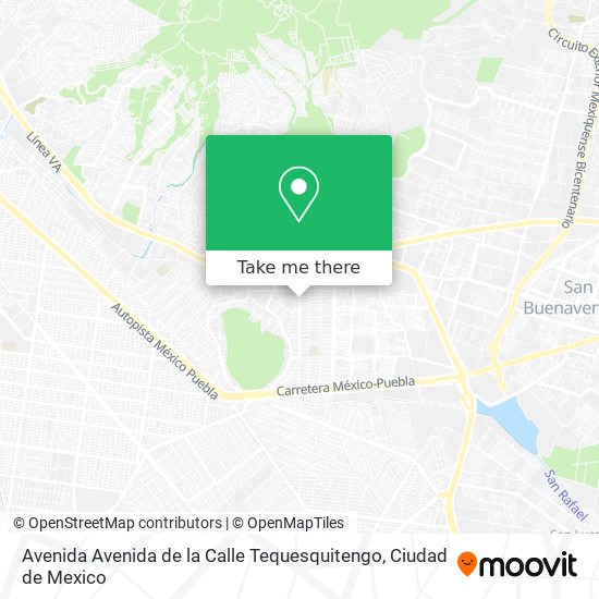 Avenida Avenida de la Calle Tequesquitengo map