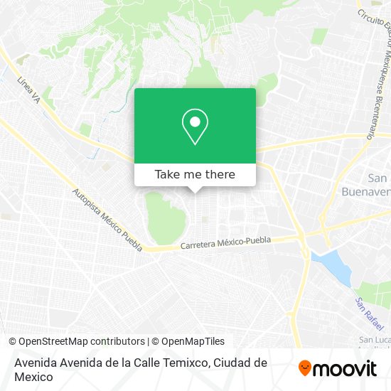 Avenida Avenida de la Calle Temixco map