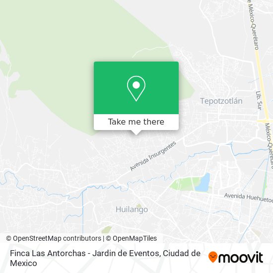 Finca Las Antorchas - Jardin de Eventos map