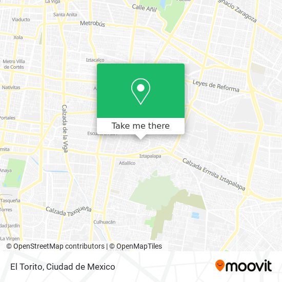 Mapa de El Torito