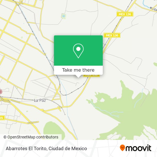 Abarrotes El Torito map